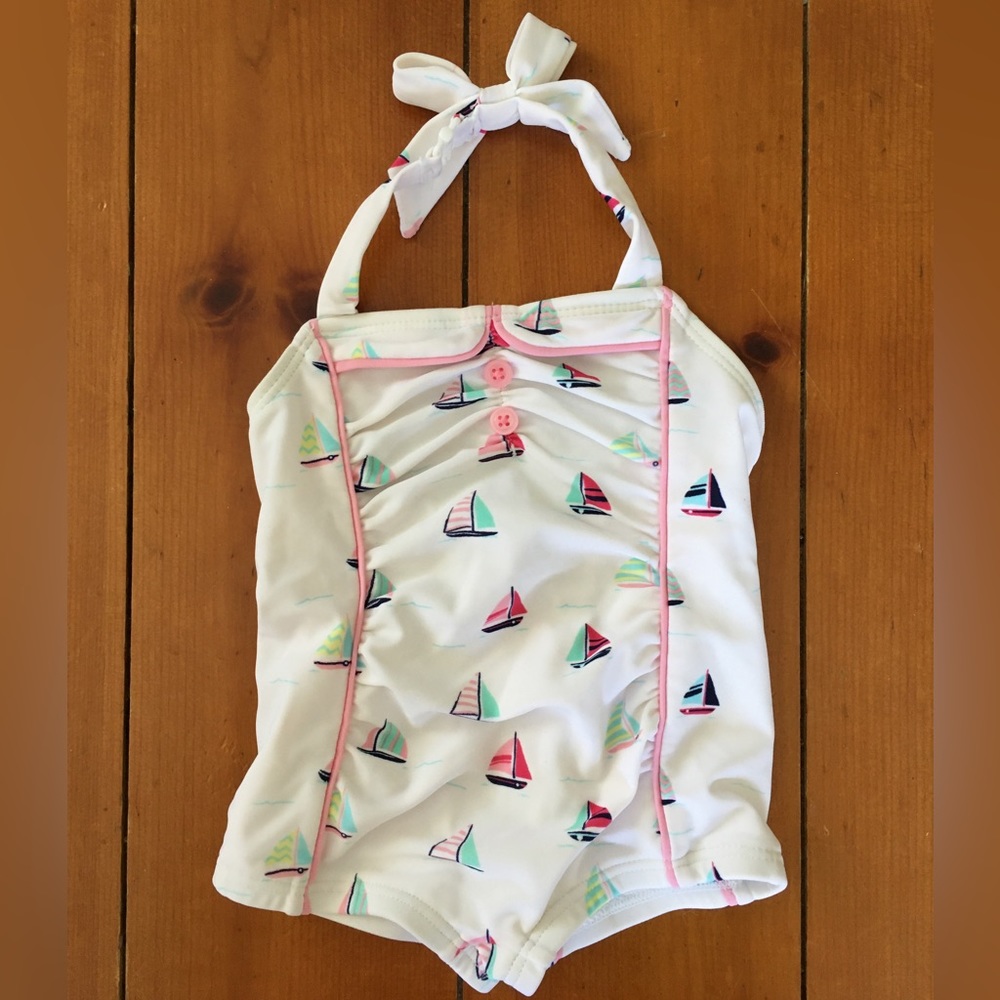Adorable Janie and Jack infant swimsuit
